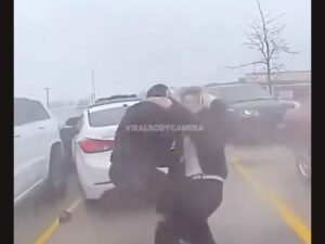 Starbucks Order Dispute Escalates Into Parking Lot Chaos as Woman Allegedly Uses Car Against Officers During Arrest