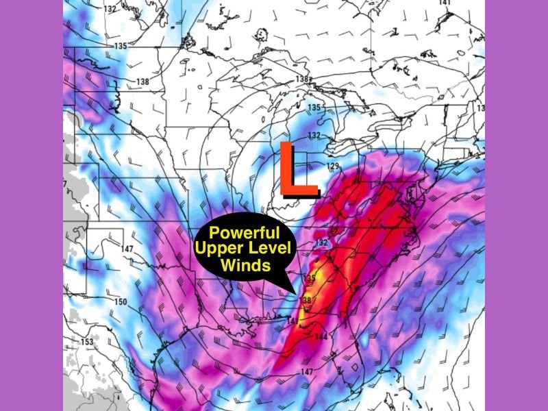 Texas, Louisiana, Mississippi, Alabama, Georgia, and South Carolina Could See Valentine’s Day Severe Storm Outbreak as Models Align