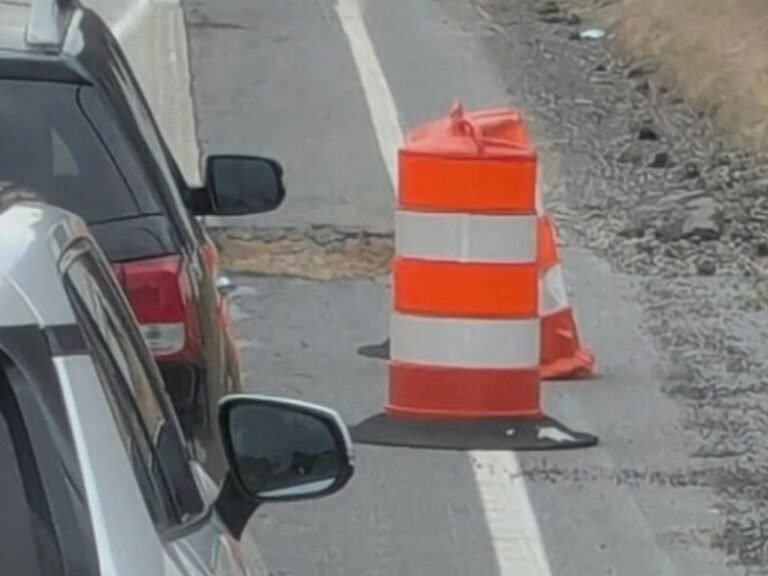 Atlanta I-285 Shut Down for Hours After Tractor-Trailer Hits Pothole, Loses Control and Slams Into Concrete Barrier