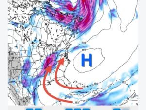 Bermuda High Setting Up Early Will Push Deep Tropical Air Into the Southeast, Sending Temperatures Into the 80s and Increasing Rainfall Well Before Mid-April