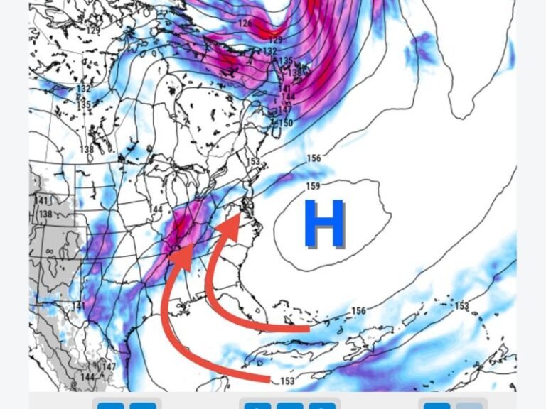 Bermuda High Setting Up Early Will Push Deep Tropical Air Into the Southeast, Sending Temperatures Into the 80s and Increasing Rainfall Well Before Mid-April