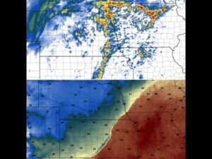 Cold Front Clash Across Kansas and Missouri Triggers Nighttime Storms With Possible Hail as Temperatures Plunge Behind System