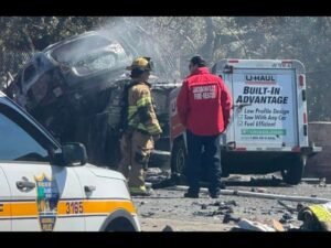 Florida Teen Driver Crosses Median on Atlantic Boulevard in Jacksonville, Triggering Deadly Chain-Reaction Crash That Leaves 3 Dead and 4 Hospitalized