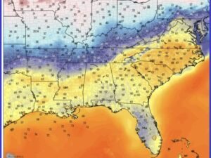 Georgia, South Carolina, North Carolina, Alabama and Tennessee Brace for Sudden Humidity Surge After Cool Morning Turns Into Sticky Afternoon Heat