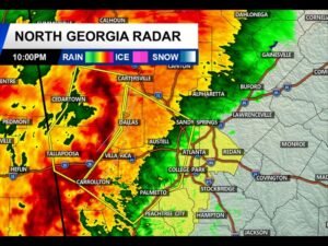 Georgia Storm Emergency: Severe Thunderstorm Warning With “Tornado Possible” Tag Issued for Atlanta Area as Damaging Winds and Rotation Detected