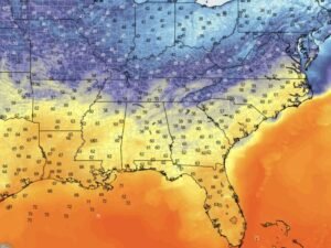 Gulf Coast and Southeast States Heat Up Fast as Humid Air Surges North, Bringing Sticky Morning Conditions and Early-Summer Feel