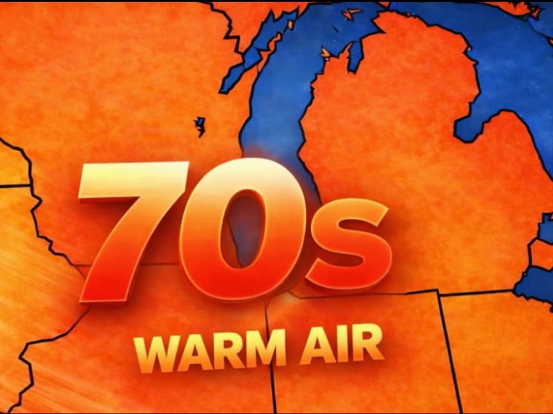 Metro Detroit, Michigan Set for Springlike Warmth as Temperatures Surge Toward 70 Degrees Over the Next Several Days