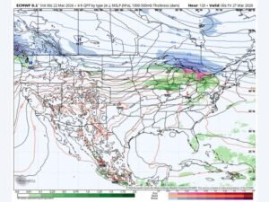 Michigan, Indiana and Ohio Could See Late Week System With Rain South and Snow Risk in Northern Areas While Most of Midwest Stays Quiet