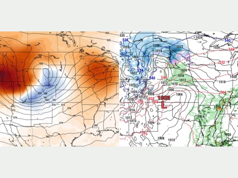 South Dakota and Nebraska Face Early April Storm System With Snow Expected Near Rapid City and Rain Spreading Across Plains