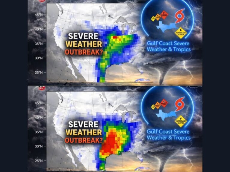 Texas, Louisiana, Mississippi, Alabama and Florida Face Rising Severe Weather Risk in Early April as Pattern Intensifies