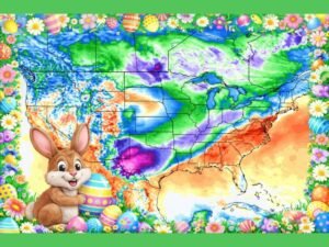 Texas, Oklahoma, Kansas, Missouri, Illinois, Indiana, Ohio, Pennsylvania and New York Face Easter Cold Blast as Winter Surge Overrides Spring Warmth