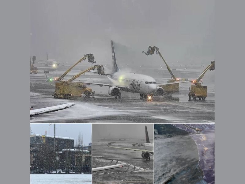 Washington Winter Surprise Brings Record March 13 Snowfall to Seattle as Rare Storm Delivers Hours of Snow