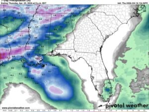 Alabama Temperatures Soar Near Record 90 Degrees Friday Before Cold Front Brings Weekend Showers and Cooler Sunday Ahead