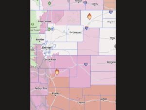 Colorado Fires Break Out in Logan County and El Paso County Near Falcon Forcing Localized Evacuations Before Forward Progress Stopped at 6:30 PM