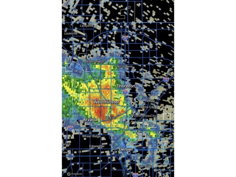 Colorado Thunderstorm Hits North Denver Metro With 55 MPH Wind Gusts Threatening Flight Disruptions at Denver International Airport