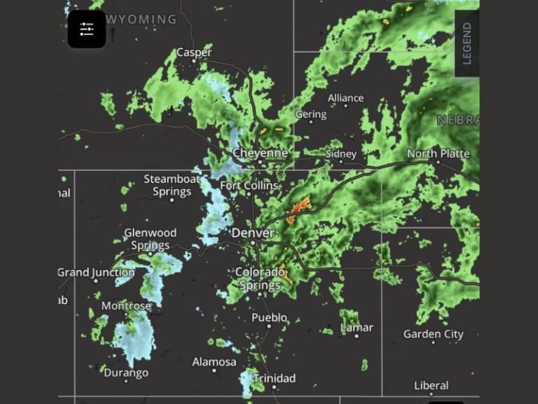 Colorado, Wyoming and Nebraska See Widespread Rain and Mountain Snow as Moisture Returns and Pattern Shift Toward El Niño Begins
