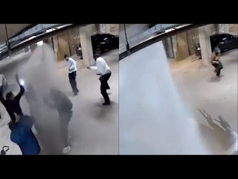 Fairfax County Virginia Parking Garage Flooded After Pipe Bursts When Group Uses It as Pull-Up Bar, Police Search for Suspects