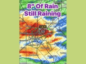 Flooding Emergency Unfolds Across South Central Texas as San Antonio and New Braunfels Region Records Up to 8 Inches of Rain With No End in Sight