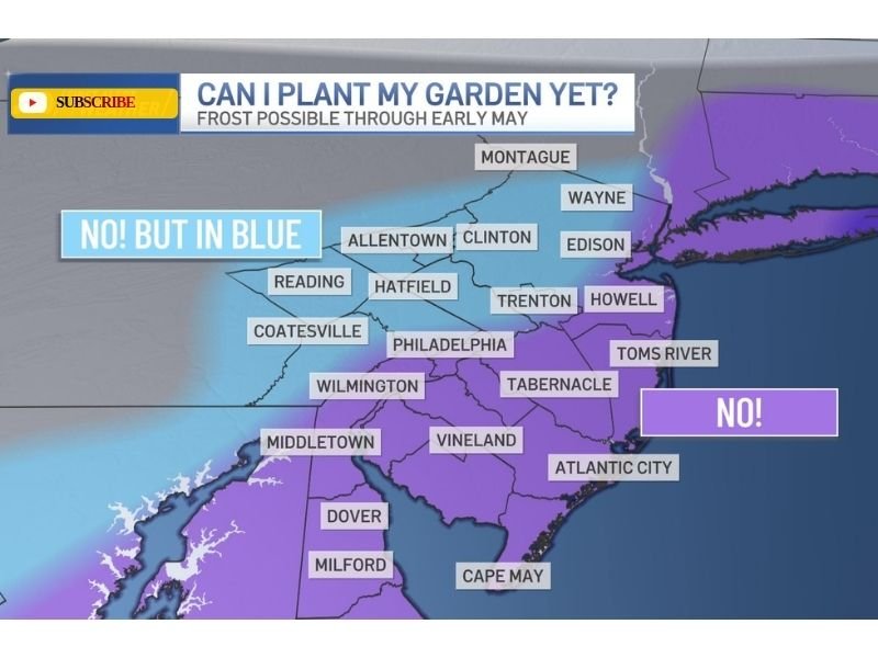 Frost Still Possible Through Early May Across Philadelphia, New Jersey and Delaware Valley Despite Next Week's Warm Up, Forecasters Warn Gardeners Not to Plant Yet