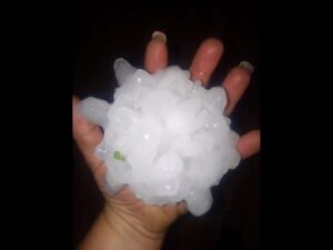 Giant Hail Hammers Clark County Arkansas Tonight Causing Significant Damage With Some Areas Hit More Than Once as Storms Continue Moving Through the Region