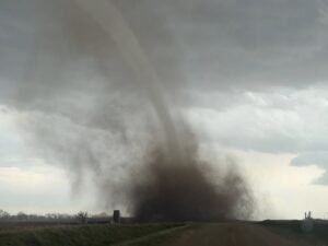 Iowa Storm Chasers Document 5 Tornadoes Including Dangerous HP Twisters and Rope Tornado Near Onslow