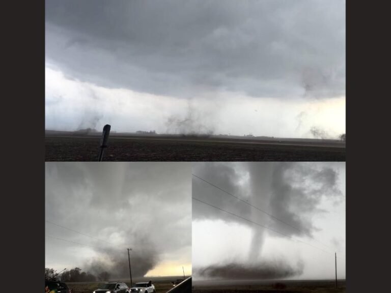 Minnesota Sees 4 Tornadoes Touch Down Between Truman, Amboy and Mapleton Including a Rare Multi-Vortex Triplet Tornado Captured at Close Range