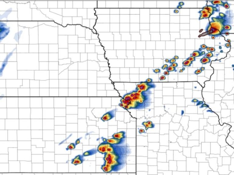 Missouri Storm Initiation Forecast Near St. Joseph Around 3 to 4 PM Friday as High Resolution Models Signal Widespread Severe Weather Development