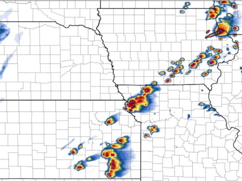 Missouri Storm Initiation Forecast Near St. Joseph Around 3 to 4 PM Friday as High Resolution Models Signal Widespread Severe Weather Development