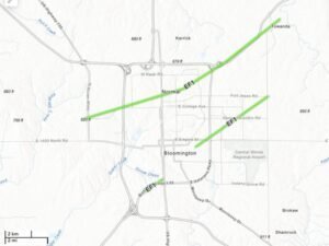 NWS Confirms 9 Tornadoes Touching Down Across McLean County Illinois Including 3 EF-1 Twisters Striking Bloomington and Normal