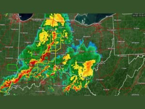 Severe Thunderstorm Watch With Damaging Winds Tornado Potential and Flooding Rain Moves Into Western Ohio Along and West of I-75 Until 4 AM Tuesday April 27