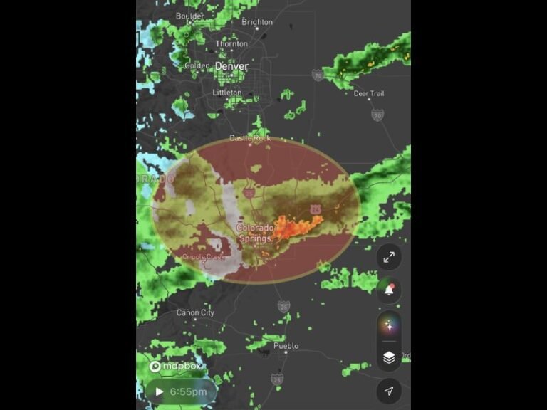 Sneaky Snowfall Accumulation Possible Overnight Into Thursday Morning Across Teller County, Northern El Paso County, and Southern Douglas County Near Colorado Springs