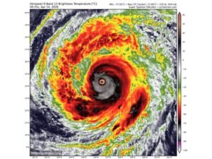 Super Typhoon Sinlaku Delivers Catastrophic Direct Strike to Saipan Tonight With 175 MPH Gusts Putting 47,000 Americans in Immediate Danger Across the Mariana Islands