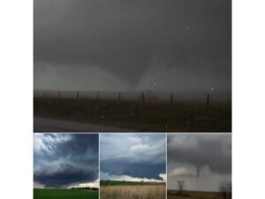 Tornado Touches Down East of Chester Nebraska at 5:04 PM as Powerful Supercell Fires Along Warm Front in Highly Conditional Setup