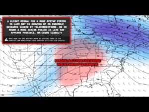 Major Severe Weather and Tornado Outbreak Potential Builds Across Great Plains to Great Lakes for Late May as Euro Ensemble Model Signals 2004-Level Tornado Season Blossoming Into June