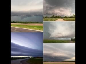 Massive HP Supercell With Multiple Rotation Areas and Possible Brief Tornado Tracked From Trenton to Brookfield Missouri as Dangerous MCS Complex Follows Overnight