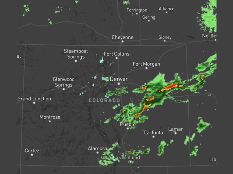 Overnight Showers and Storms Set the Stage for a Busy and Potentially Severe Storm Day Across Colorado Tomorrow Especially East of I-25