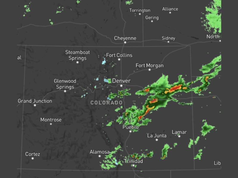 Overnight Showers and Storms Set the Stage for a Busy and Potentially Severe Storm Day Across Colorado Tomorrow Especially East of I-25