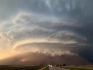 Supercell Triggers Massive Haboob Near Goodland Kansas as 80 MPH Damaging Winds Kick Up Walls of Dust Across the High Plains