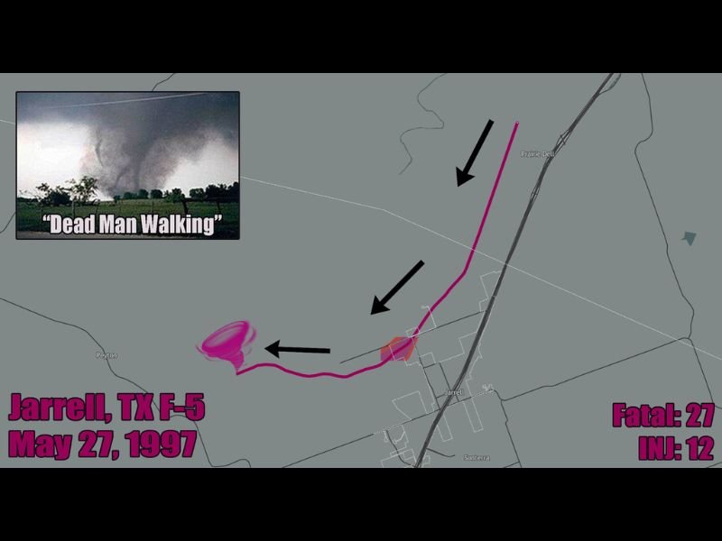 The Jarrell Texas F5 Tornado of May 27 1997 Remains One of the Most Destructive and Extreme Twisters Ever Recorded in United States History