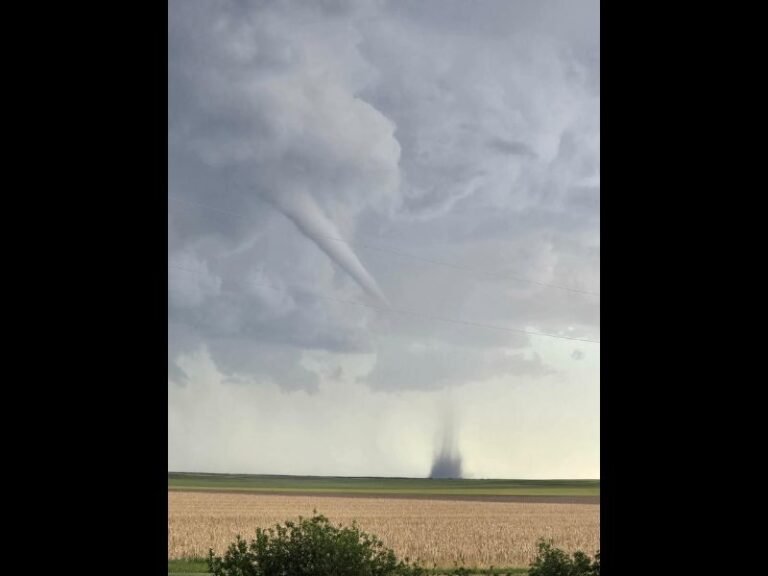 Tornado Touches Down 15 Miles South of Haxtun Colorado Captured on Camera as Active Severe Weather Strikes the Eastern Plains on May 30 2026