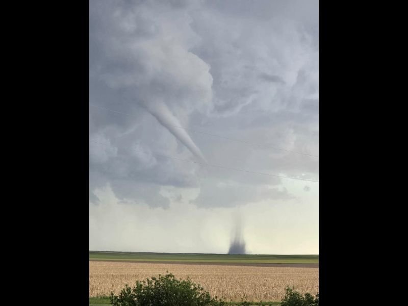 Tornado Touches Down 15 Miles South of Haxtun Colorado Captured on Camera as Active Severe Weather Strikes the Eastern Plains on May 30 2026