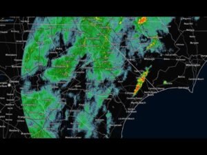Beneficial Rain Soaks South Carolina Friday From Columbia to Florence as Isolated Storms With Low Severe Risk Hold Near Horry County Coast