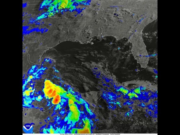 Gulf of Mexico Disturbance Threatens Heavy Rain and Flooding Along the Texas and Louisiana Coast Next Week With Tropical Depression Development Possible