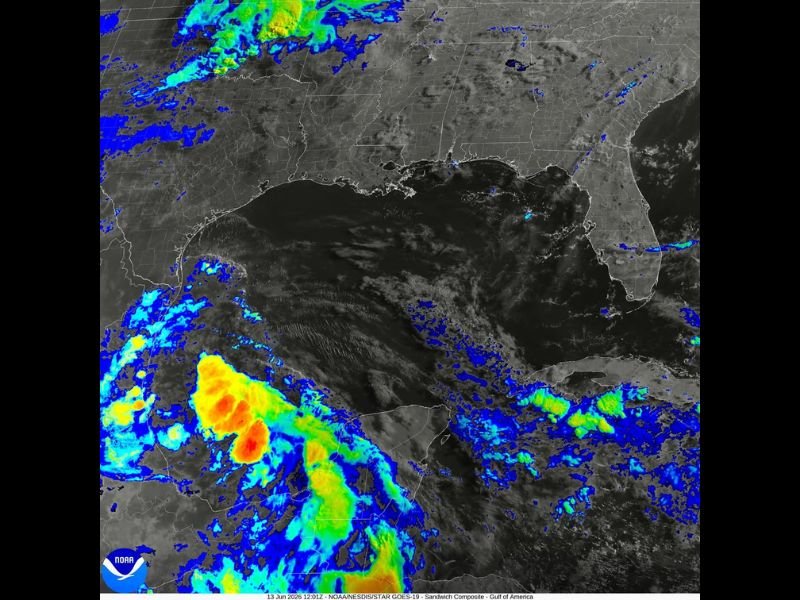 Gulf of Mexico Disturbance Threatens Heavy Rain and Flooding Along the Texas and Louisiana Coast Next Week With Tropical Depression Development Possible