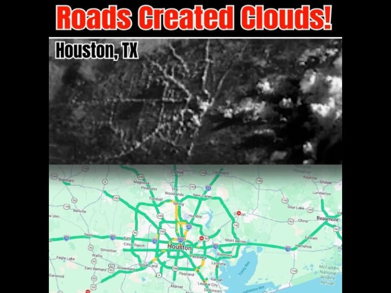 Houston Texas Roads Literally Created Clouds Visible From Space in a Rare Urban Heat Island Phenomenon That Has Meteorologists Talking Across the Country