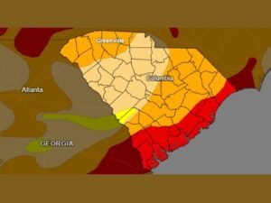South Carolina Drought Improves to Level 1 and 2 Across Interior After Record Dry January Through April but Coastal Areas Remain in Severe Level 3 Drought