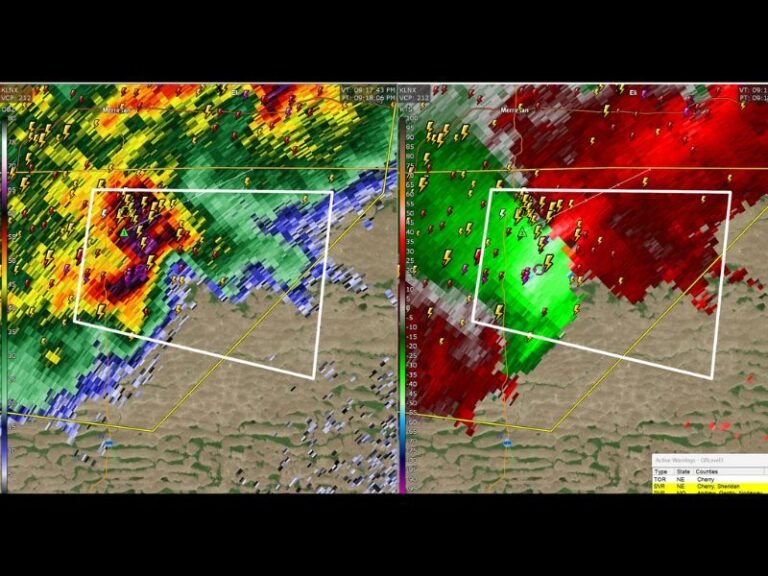 Tornado Warning Issued for Cherry County Nebraska Sandhills South of Merriman as Radar Confirms Classic Rotation Signature in One of America's Most Remote Regions